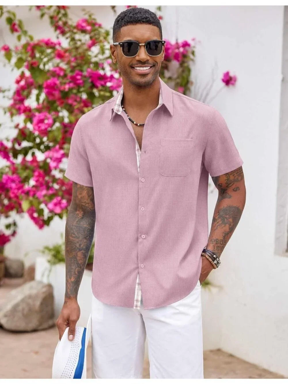 N/A mens button